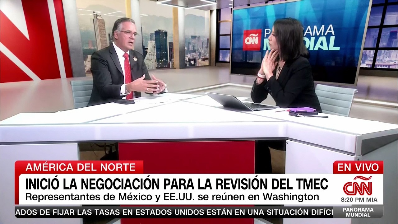 Panorama Mundial Con Gabriela Frías: Inician Las Negociaciones Para La Revisión Del TMEC - 3/18/26