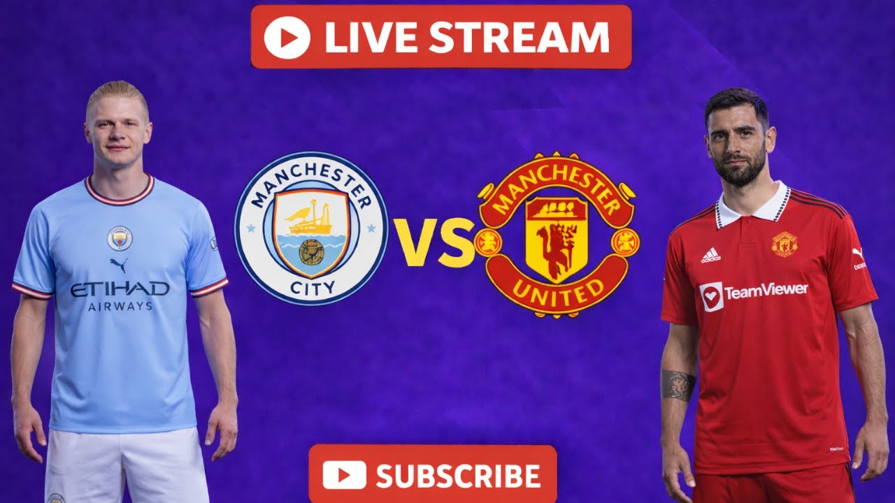 LIVE|MAN UTD VS MANCHESTER CITY |Premier league 2025|Full Match |FC26|PS5