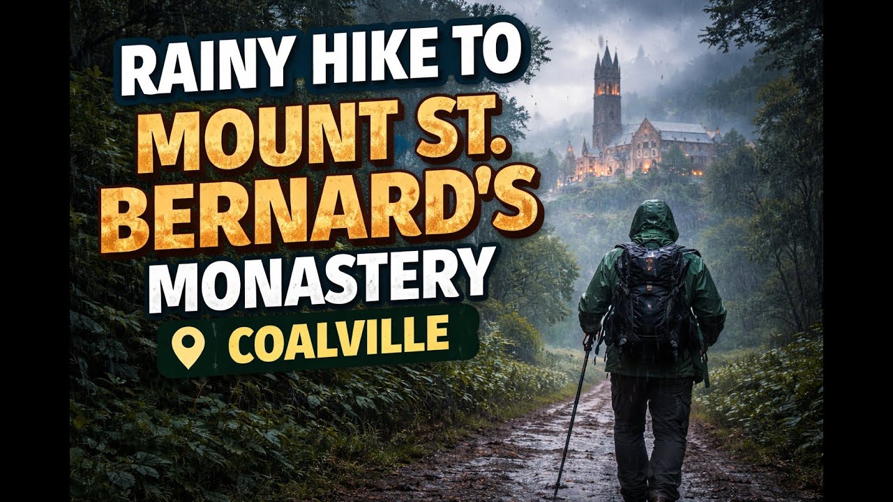 Brutal Wind & Rain Hike | Cademan Wood to Mount St Bernard’s Abbey | Charity Walk Training