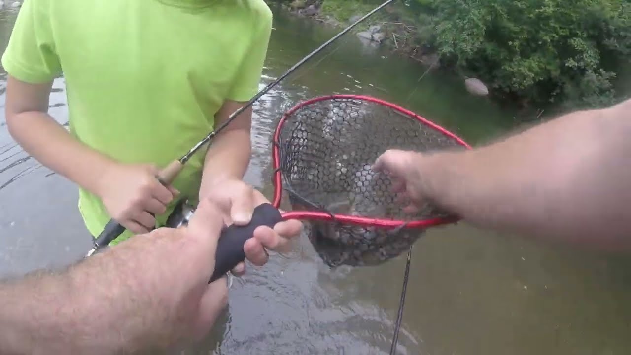 Spinning Trota Torrente alta ValTrompia - fiume Mella - belle Fario per Mattia - 17-08-2022