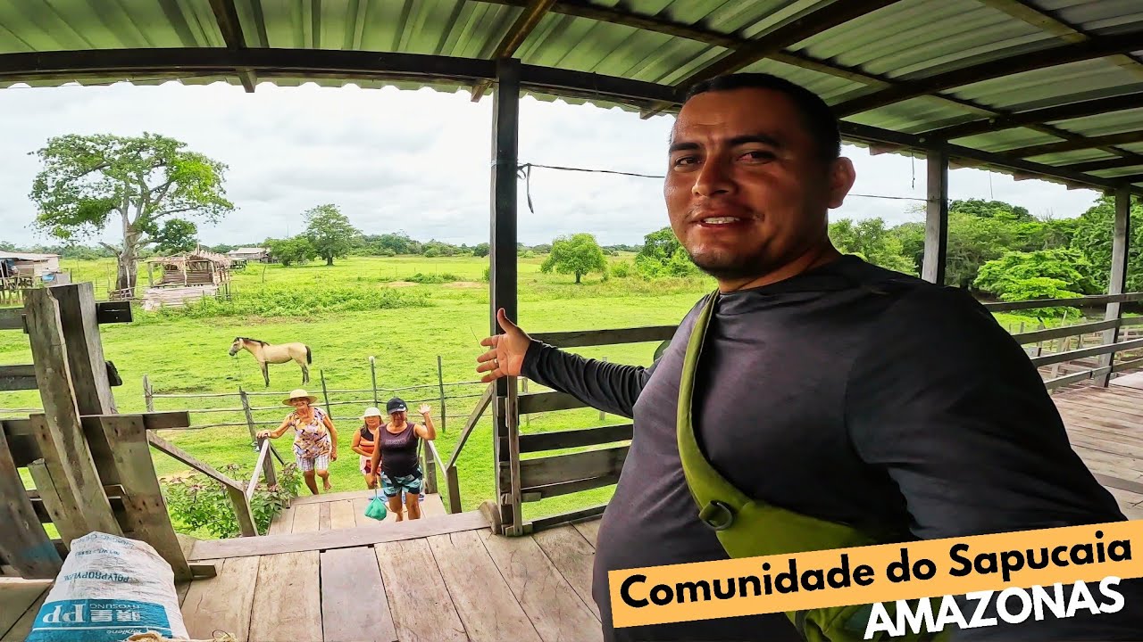 MORAR NO INTERIOR DA AMAZÔNIA É BOM, MAS NAO É FACIL/MOSTRANDO O DIA DIA NA COMUNIDADE DO SAPUCAIA