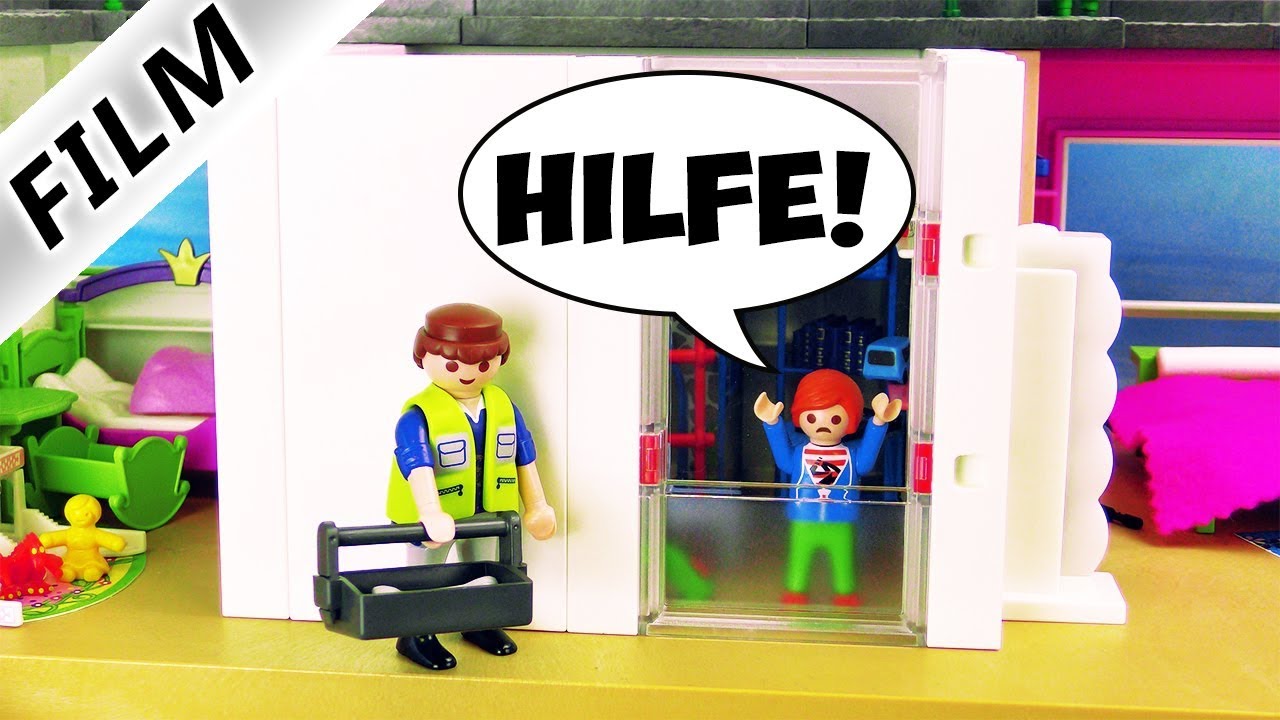 Playmobil Film deutsch | FÜR IMMER HAUSARREST! Julian wird eingemauert! Kinderserie Familie Vogel