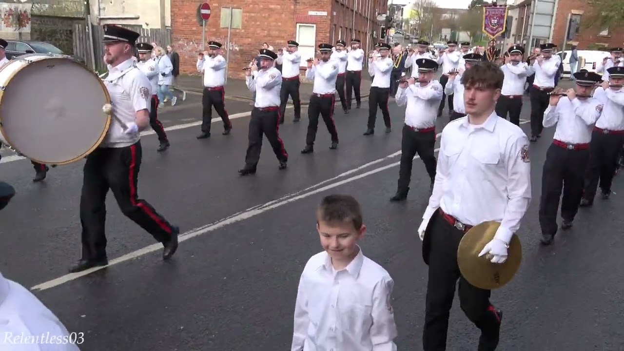 Ahoghill L.S.O.W. (No.5) @ St. Patricks Church Temperance LOL1123 Parade ~ Ballymena ~14/03/26 (4K)