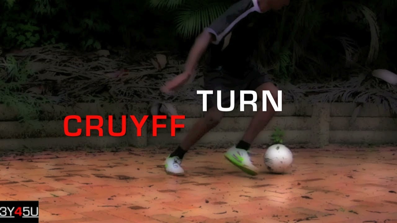 3Y45U Tutorials| Cruyff Turn