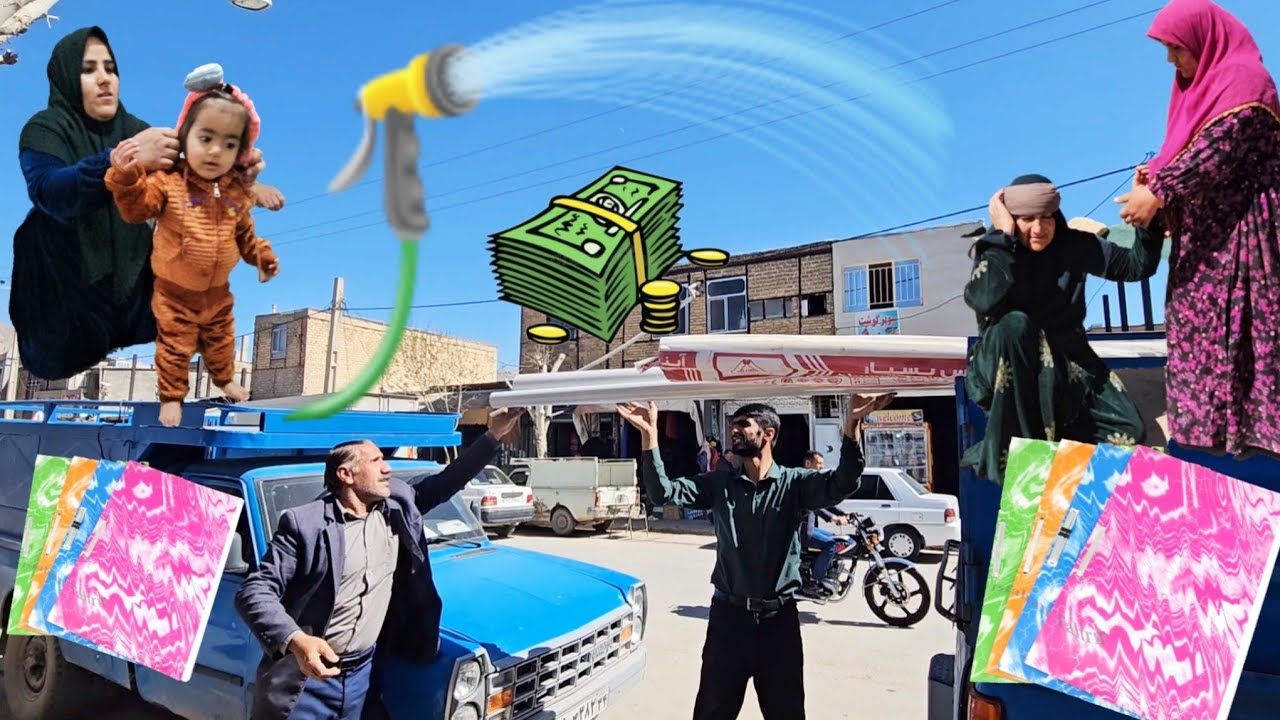 🥰In Search of Change: Buying Sewer Pipes for Bagher's Nomadic Home Through Javad's Efforts