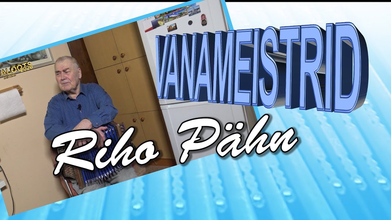 26.09.20. VANAMEISTRID - Riho P&auml;hn     ESMAESITUS
