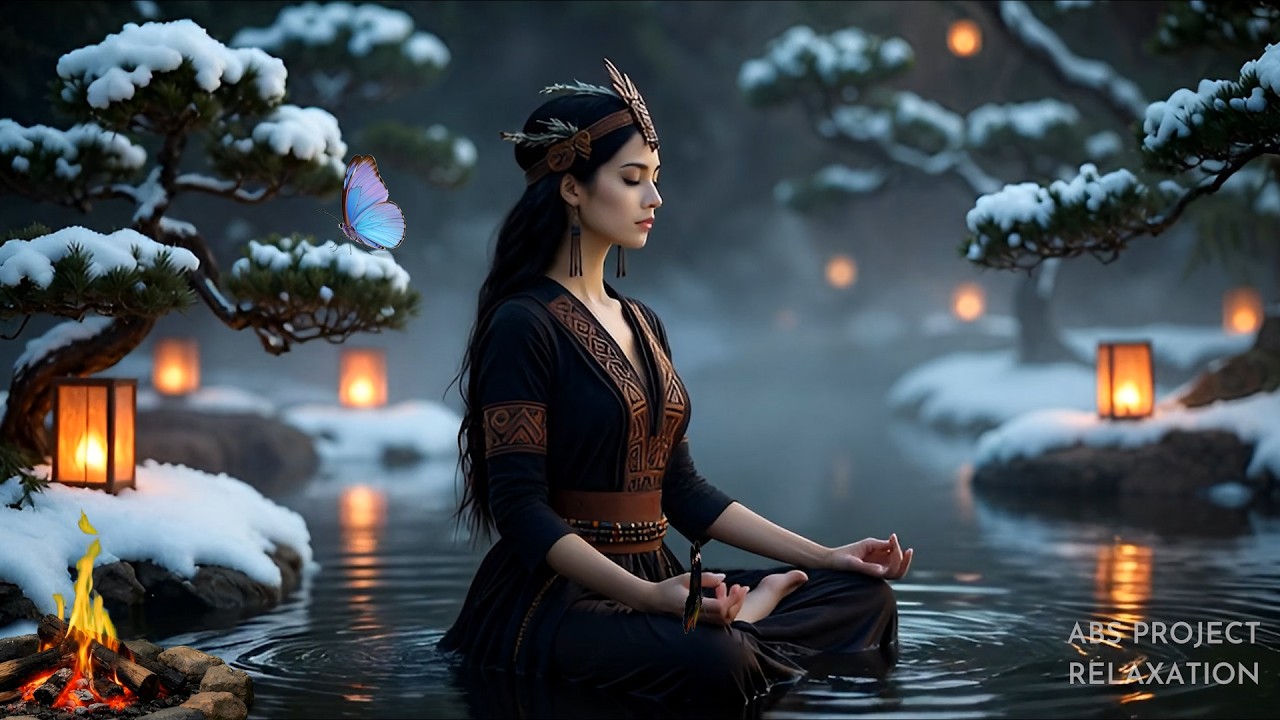 Deep Sleep Pan Flute & Water Sounds 🌊 3 Hours Relaxing Music for Insomnia, Anxiety Relief & Stress