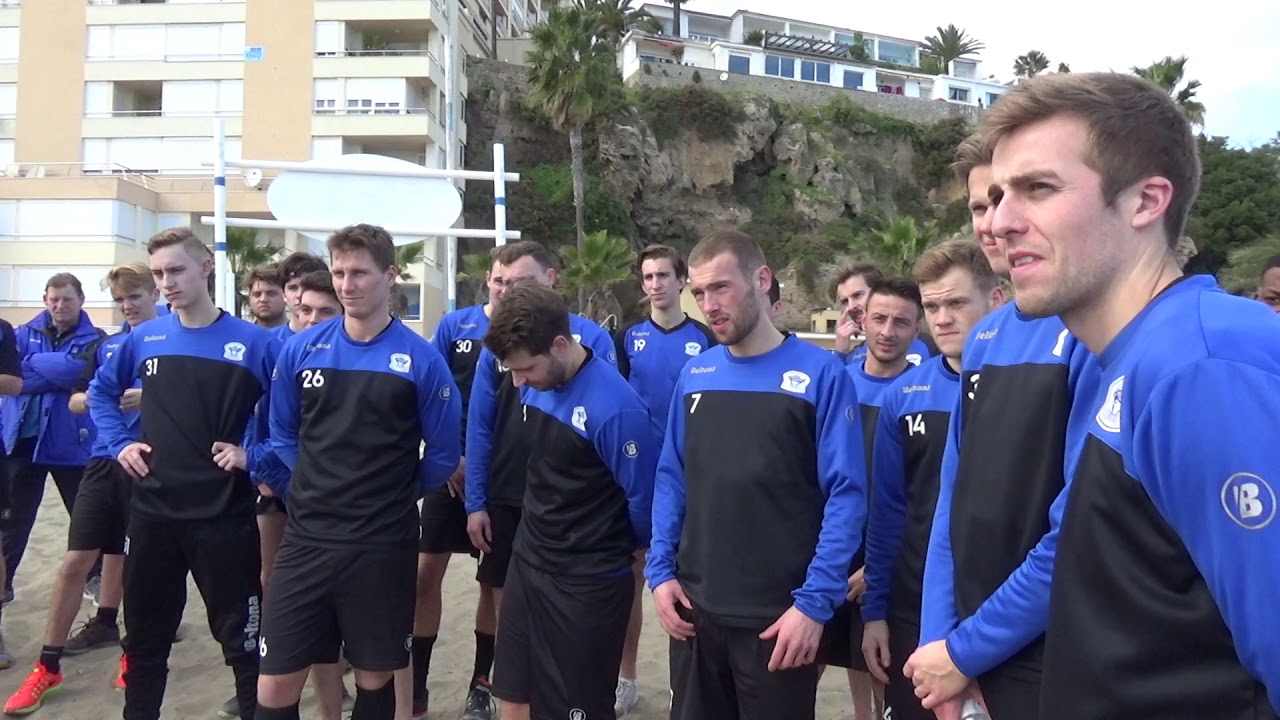 #Strand #training OLIVEO #voetbal in Torremolinos 2019