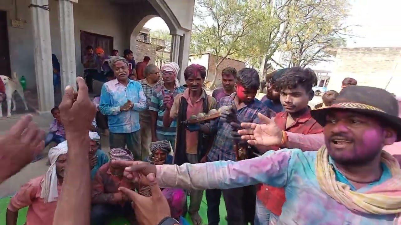 मशहूर होली फाग बहूपुर रायबरेली(श्रीकृष्ण चरित्र खण्ड)#viral #holifaag #holi #faag #viralvideo #UP 