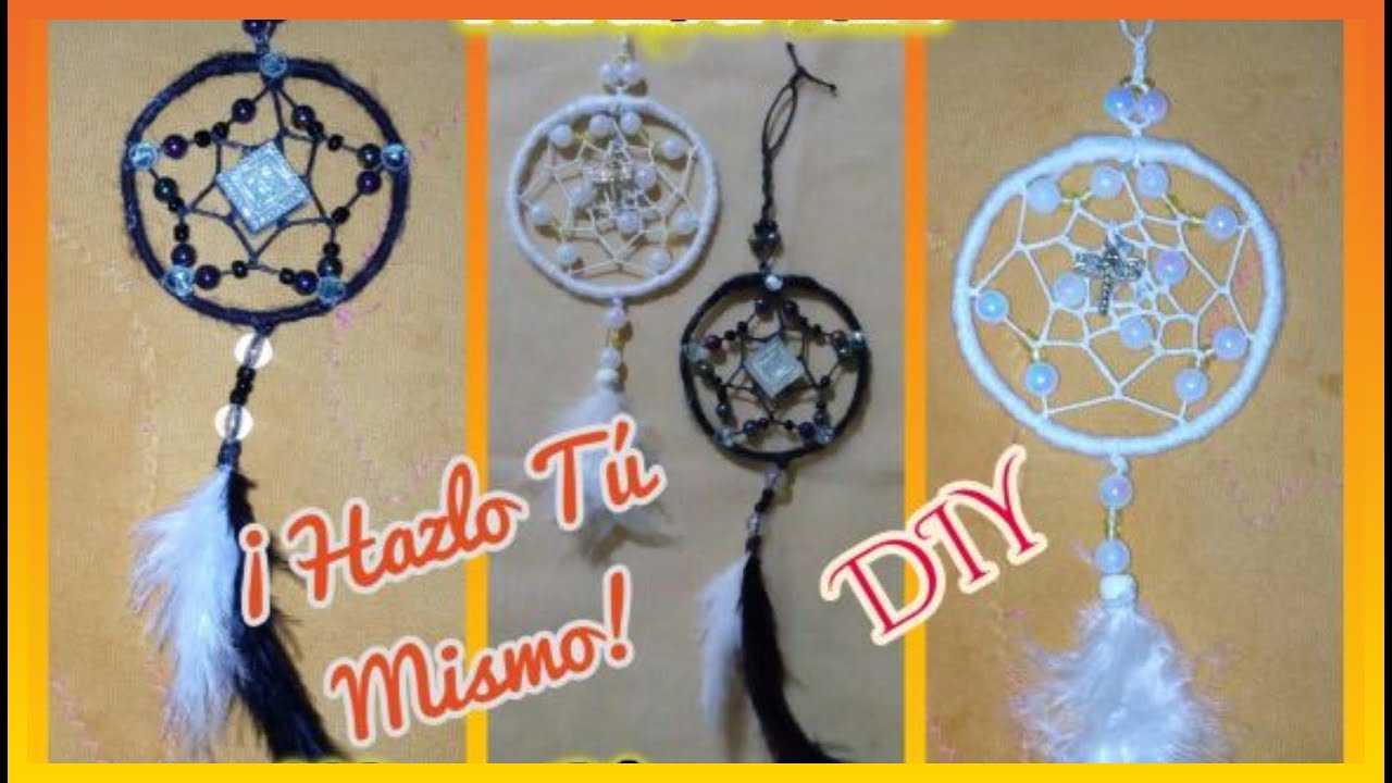 ❄️ Mini Atrapasueños para Automóvil🚗Souvenir o 📿Aplique 🚘 (1/2)
