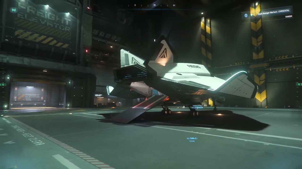 Star Citizen - Aegis Avenger Titan , prohlídka lodi