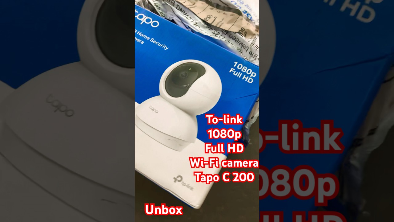 Tapo C200 1080p Full HD Wi-Fi Camera Unboxing 🔥 | Best Budget Smart Camera in 2025 | Tamil Review