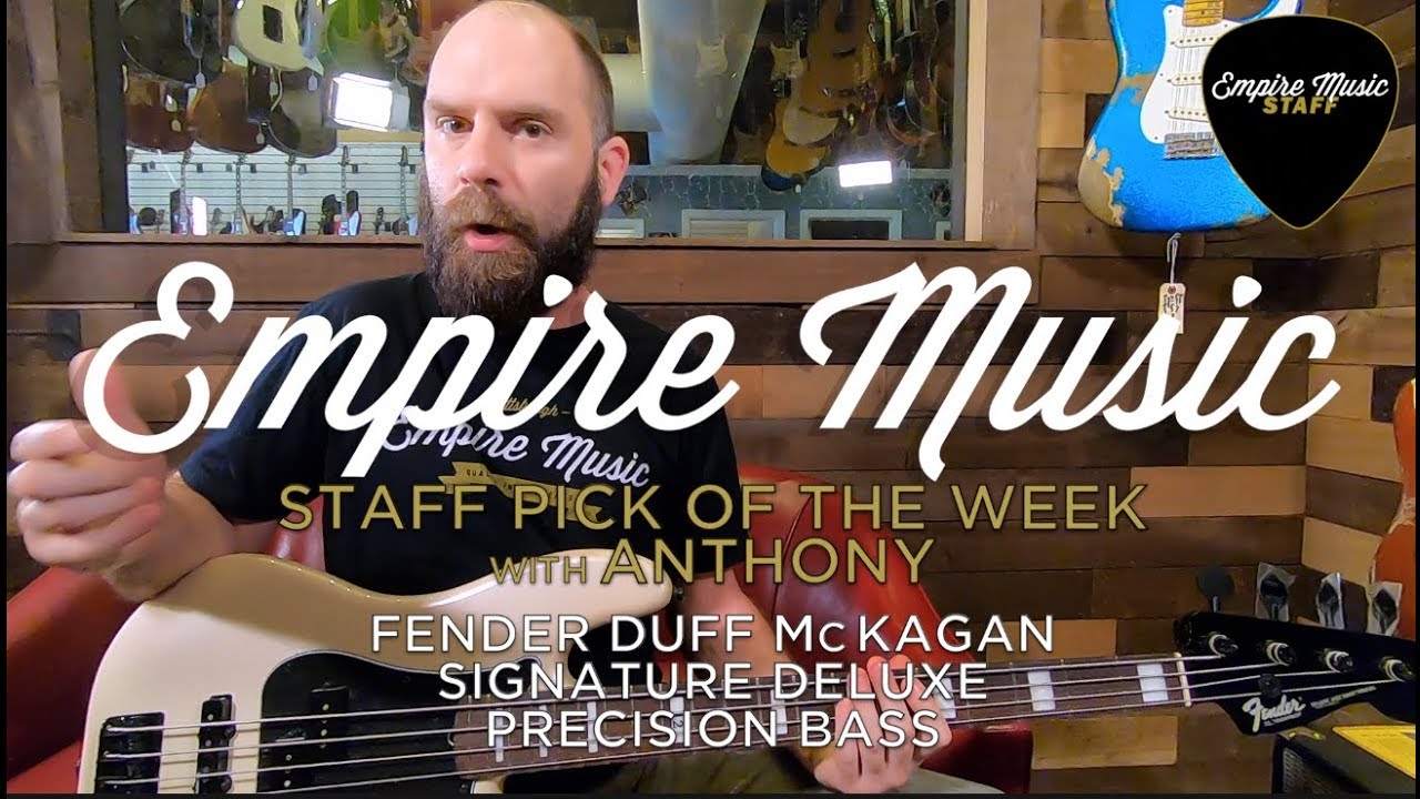 Fender Duff McKagen Deluxe Precision Bass - EMPIRE MUSIC