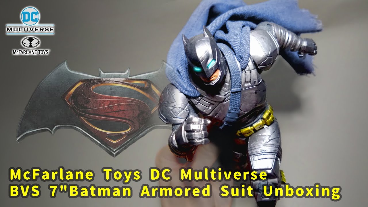【McFarlane Toys】麥法蘭 DC Multiverse BVS 裝甲蝙蝠俠 7