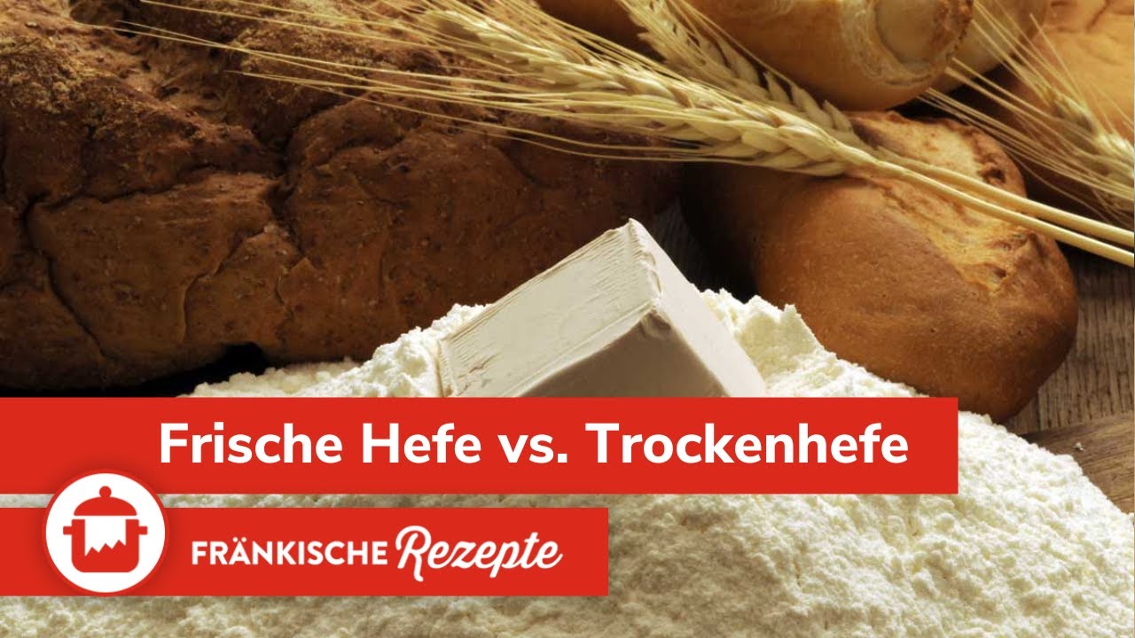 Der Unterschied zwischen Trockenhefe und frischer Hefe 🍞🥐