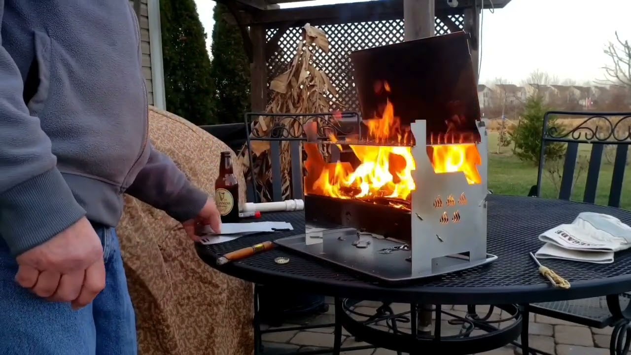 OnlyFire Flat Packing Fire Pit Grill Review