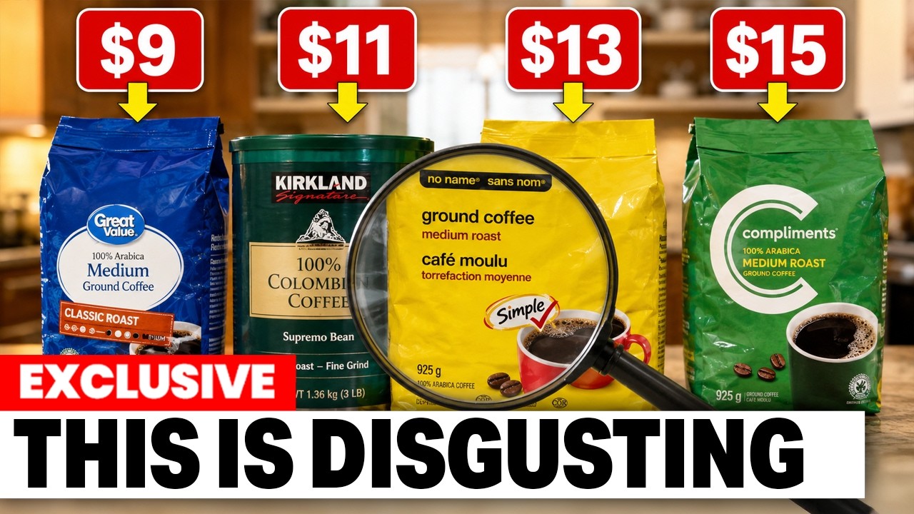 We Tested Coffee From Costco, Walmart, Loblaws, Sobeys & 8 More Canadian Stores | Most Failed