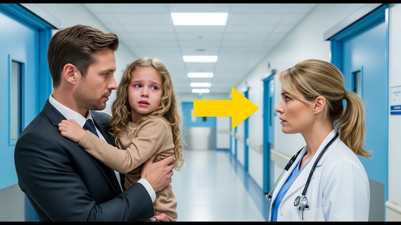 Pensó que podía salvar a su hija con dinero… hasta que vio al médico