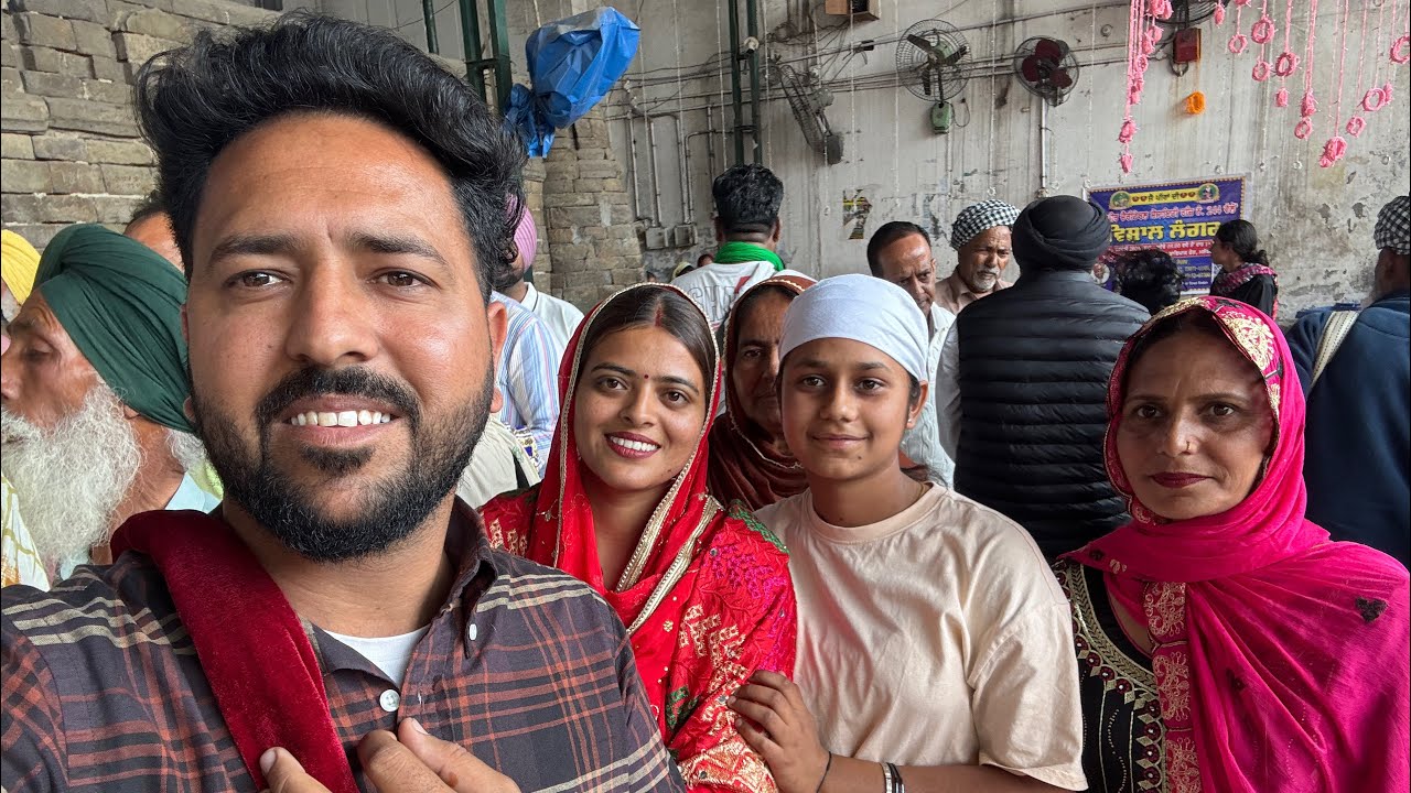 (ਗੰਢ-ਜੋੜਾ)🥰ਅਸੀਂ ਗਏ ਮਲੇਰਕੋਟਲੇ ਬਾਬਾ ਜੀ ਦੇ ਮੱਥਾ ਟੇਕਣ 🌸❤️#punjabi #vlog#familyvlog @MrandMrsBhangu 