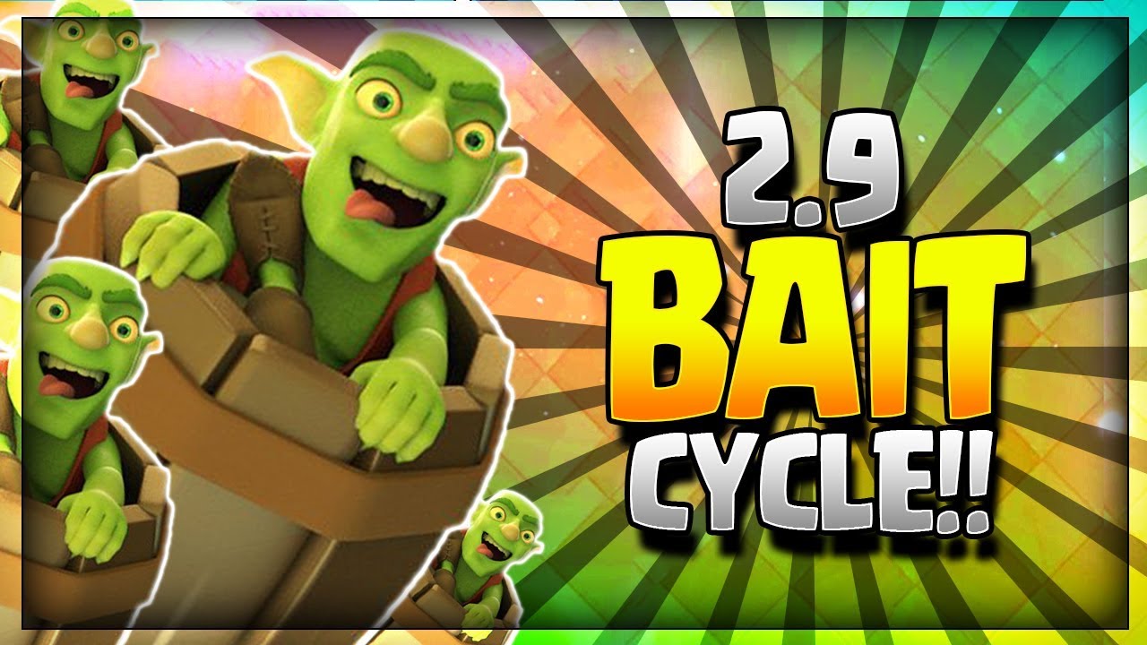 INSANE 2.9 SUPER FAST CYCLE GOBLIN BARREL DECK!! 