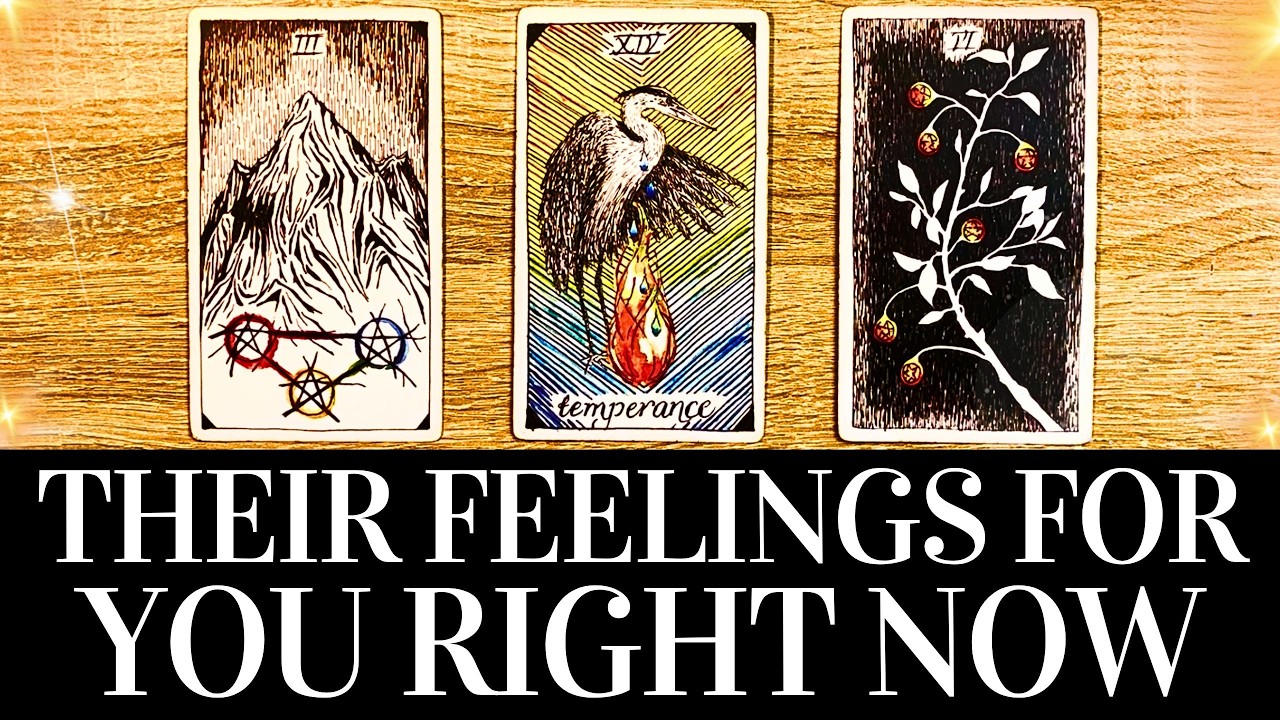 PICK A CARD💓😍 Their TRUE FEELINGS For You RIGHT NOW! 😍💓 They want you to know THIS! 🌟 Tarot Reading