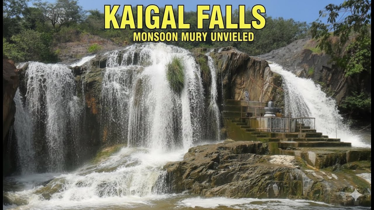 Exploring the Stunning Kaigal Waterfalls (Dumukurallu Falls) #waterfall #palamaner #andhrapradesh