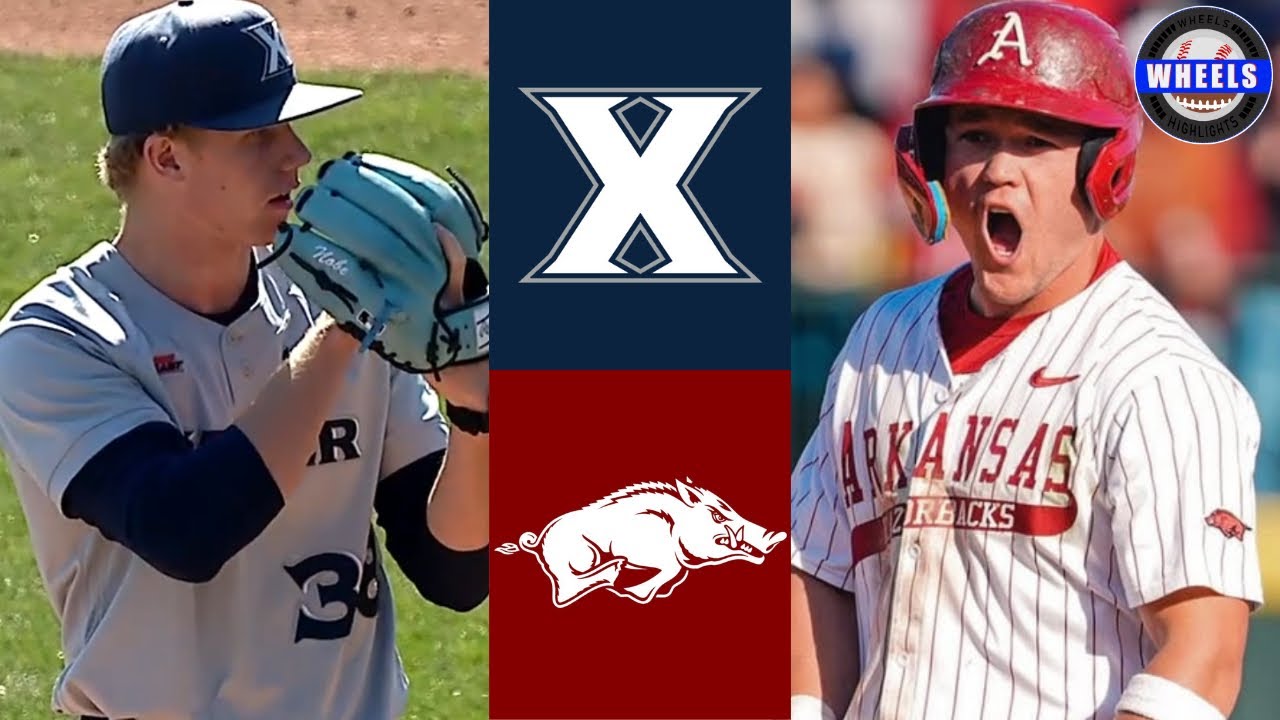 Xavier vs #8 Arkansas (CYCLE ALERT!) | Game 2 | 2026 College Baseball Highlights
