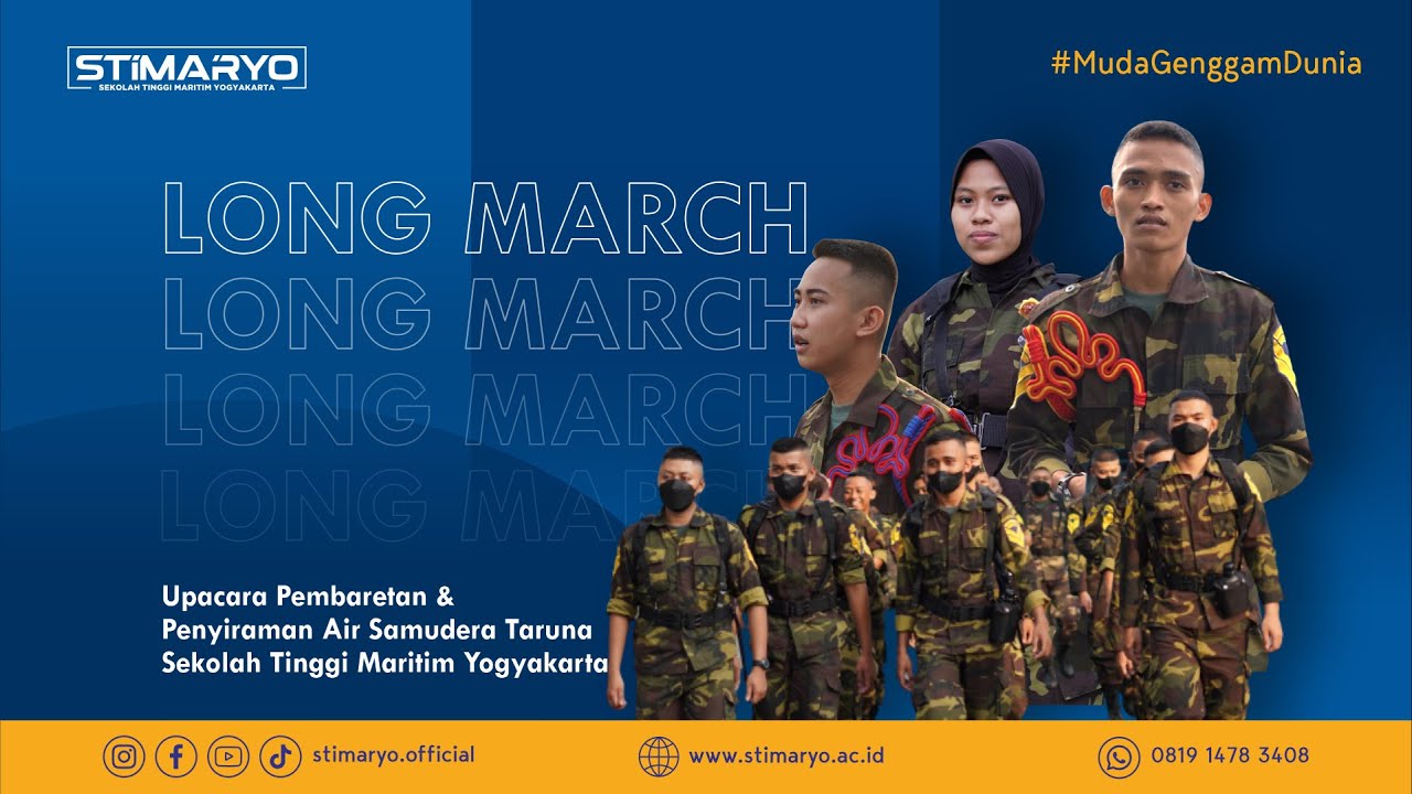LONG MARCH TARUNA STIMARYO DARI KAMPUS KE PANTAI PARANGKUSUMO | ANGKATAN 2020/2021