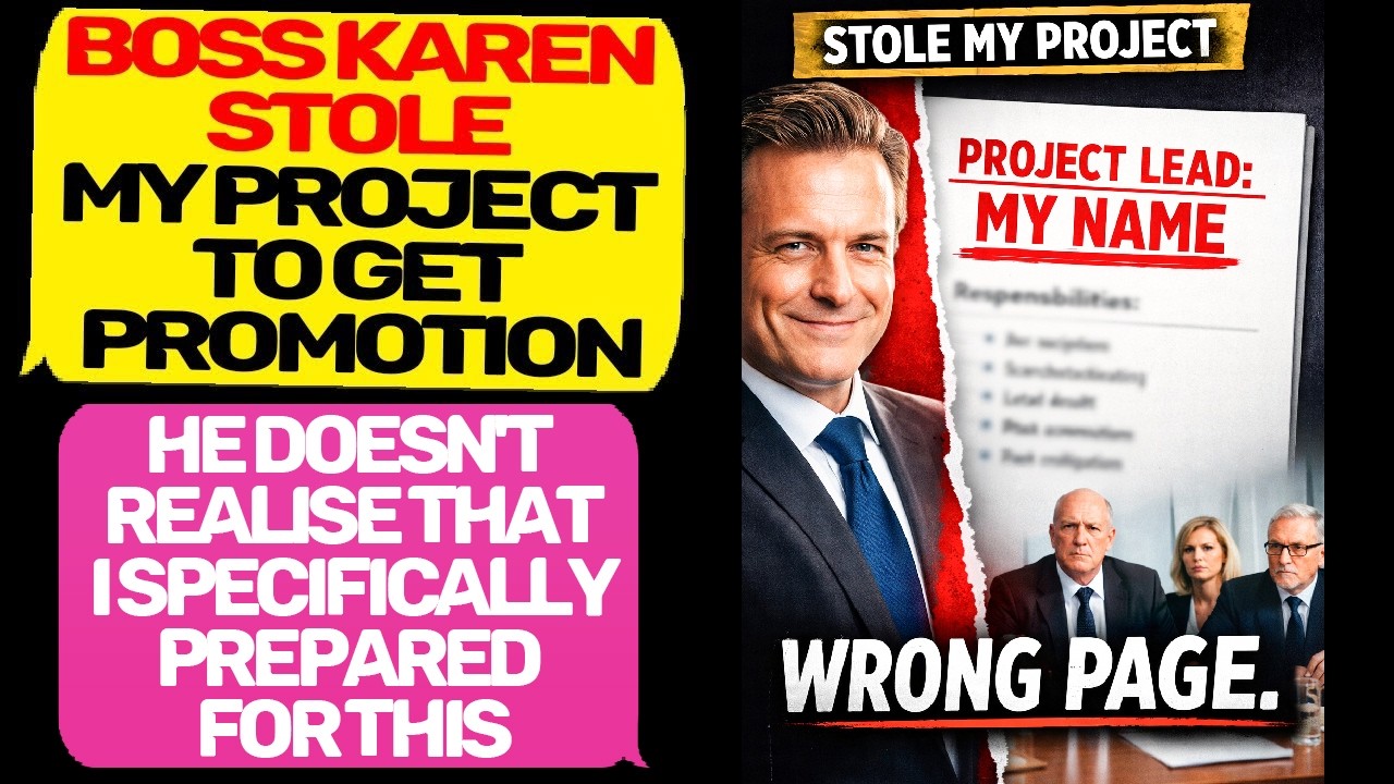 Boss Karen Stole My 2-Year Project &mdash; One Page Destroyed His Promotion Interview EntitledPeople