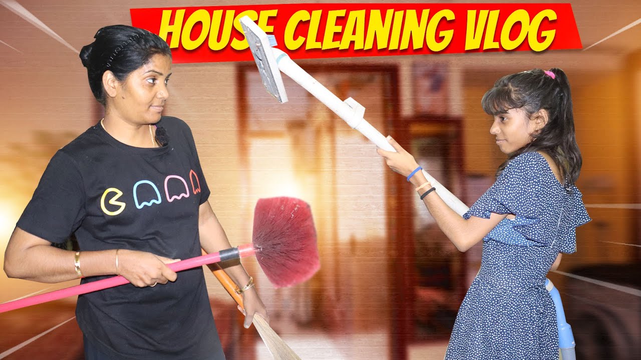 House Cleaning Routine | Sunday Galatta Vlog | Jeni