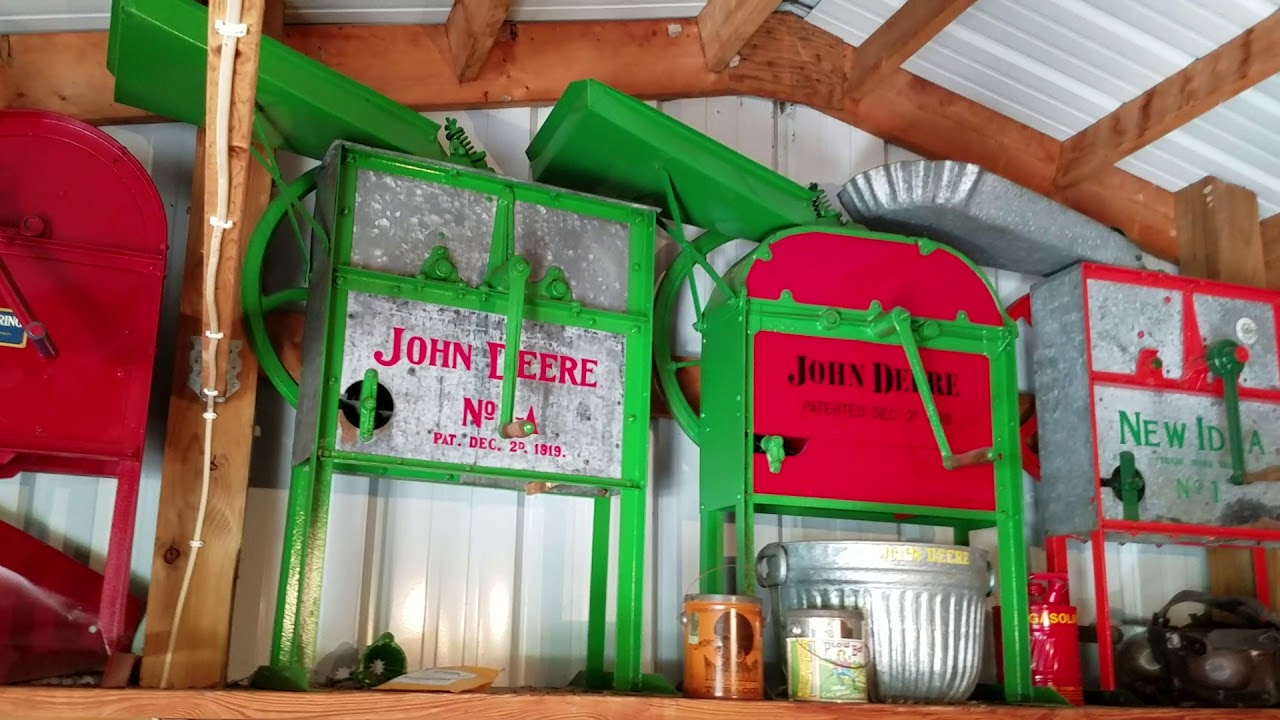 John Deere corn sheller history - made up on the fly -