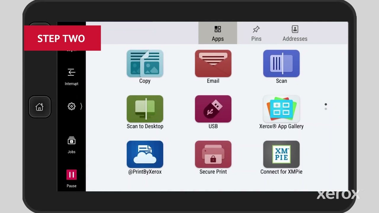 Xerox&reg; PrimeLink&reg; C9265/75/81 Color Printer Control Panel Tour
