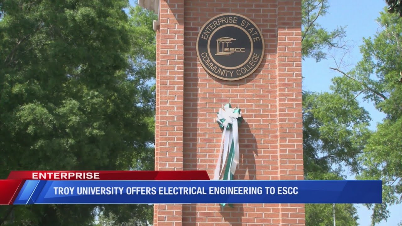Troy University offers electrical engineering to ESCC students