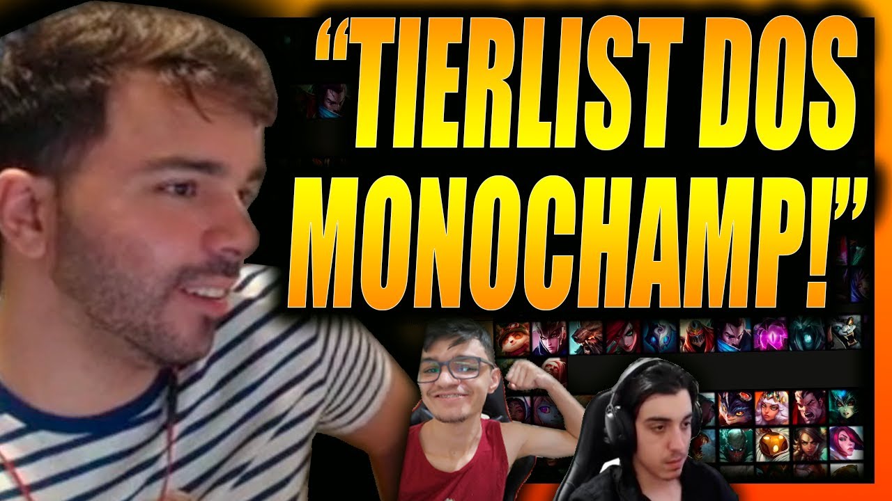 MINERVA FAZ TIERLIST DOS MONOCHAMP DO SERVIDOR BRASILEIRO!