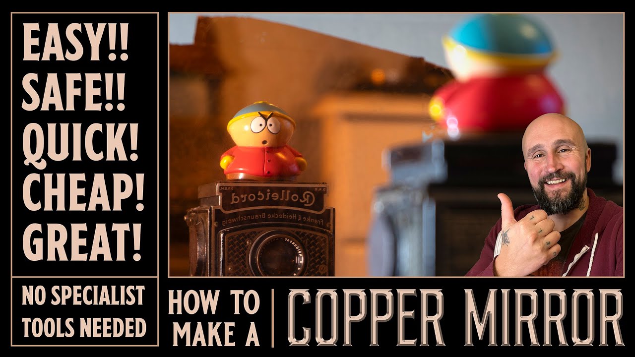 How To Make A Copper Mirror. Beginner Tutorial!
