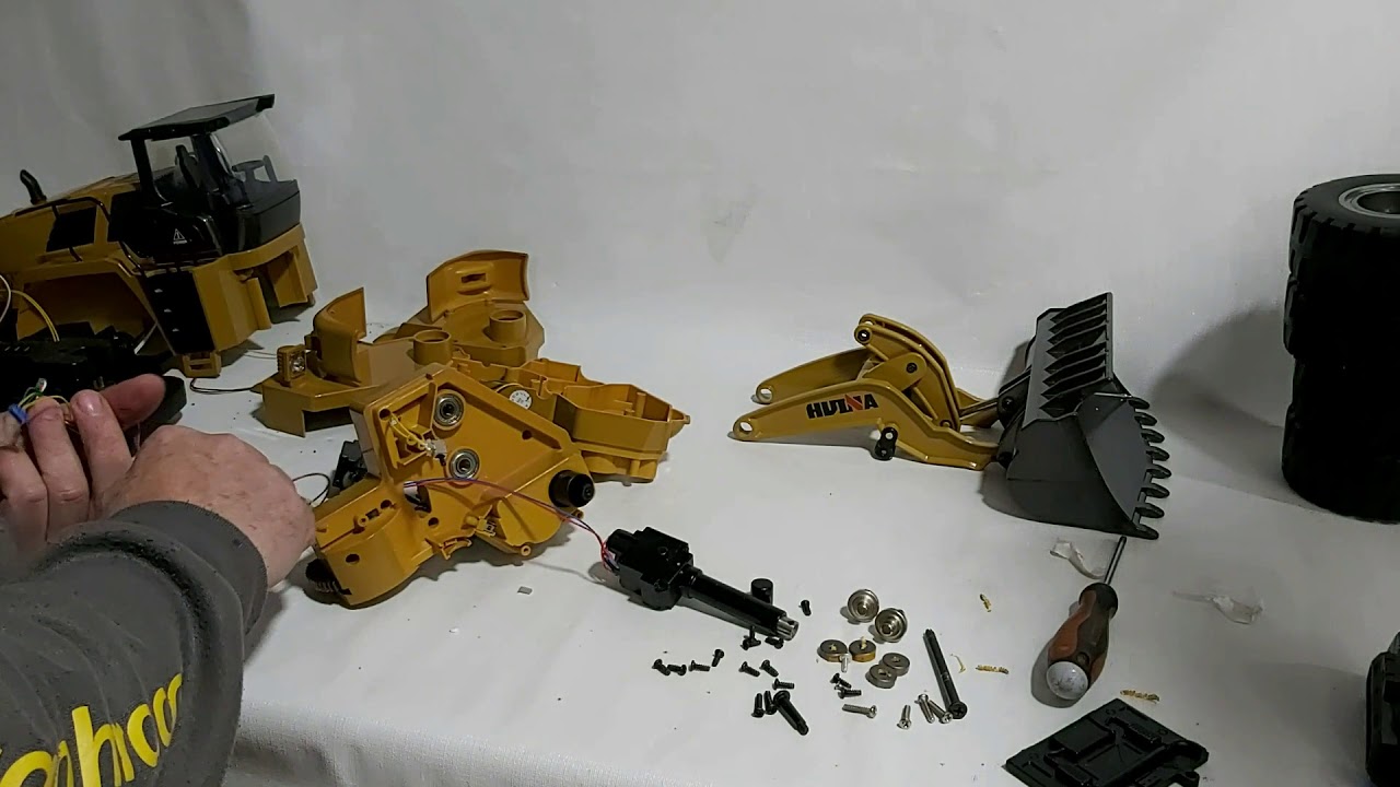 MAGOM HRC HUINA 583 PARTE 1 - modificación hidráulica