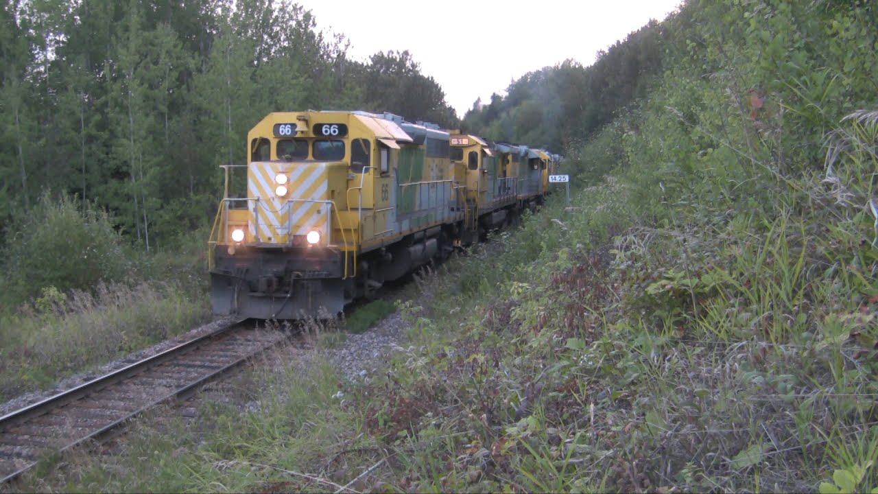 Vidéos de trains #27 : Chemin de fer Roberval-Saguenay, un vendredi après-midi