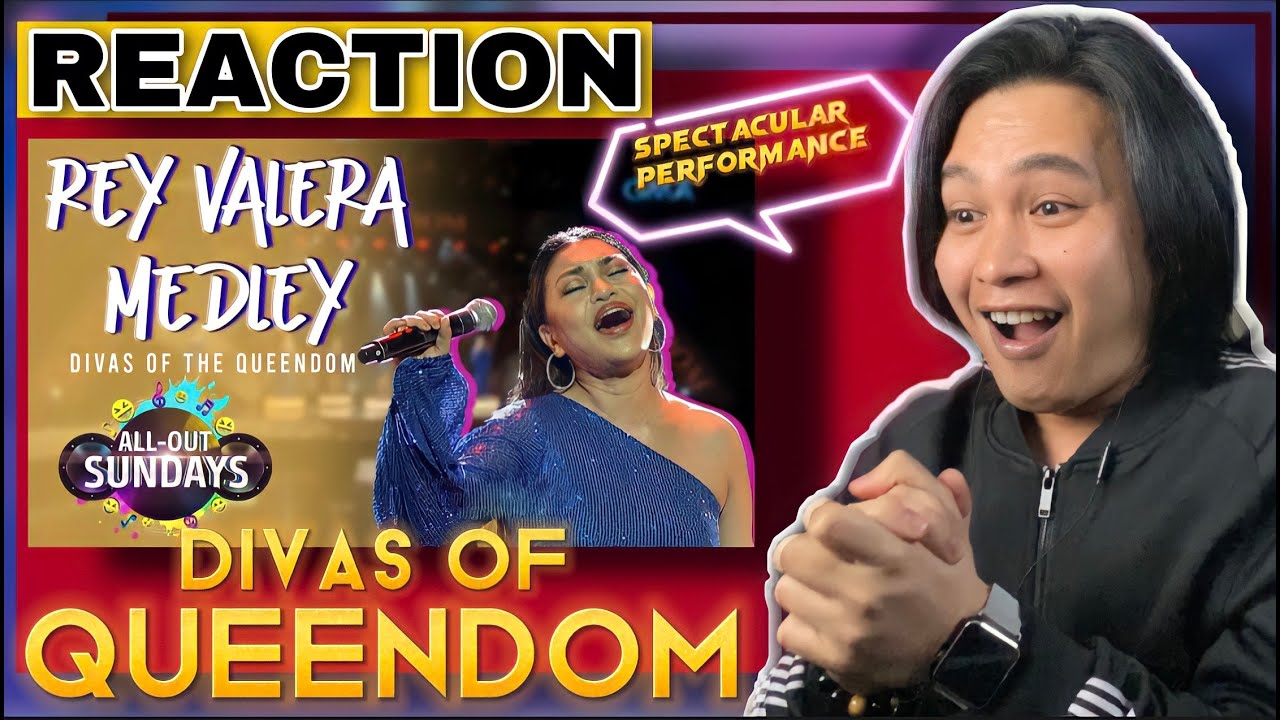 [TAD REACTS] Divas of the Queendom powerful medley of Rey Valera hits! | All-Out Sundays
