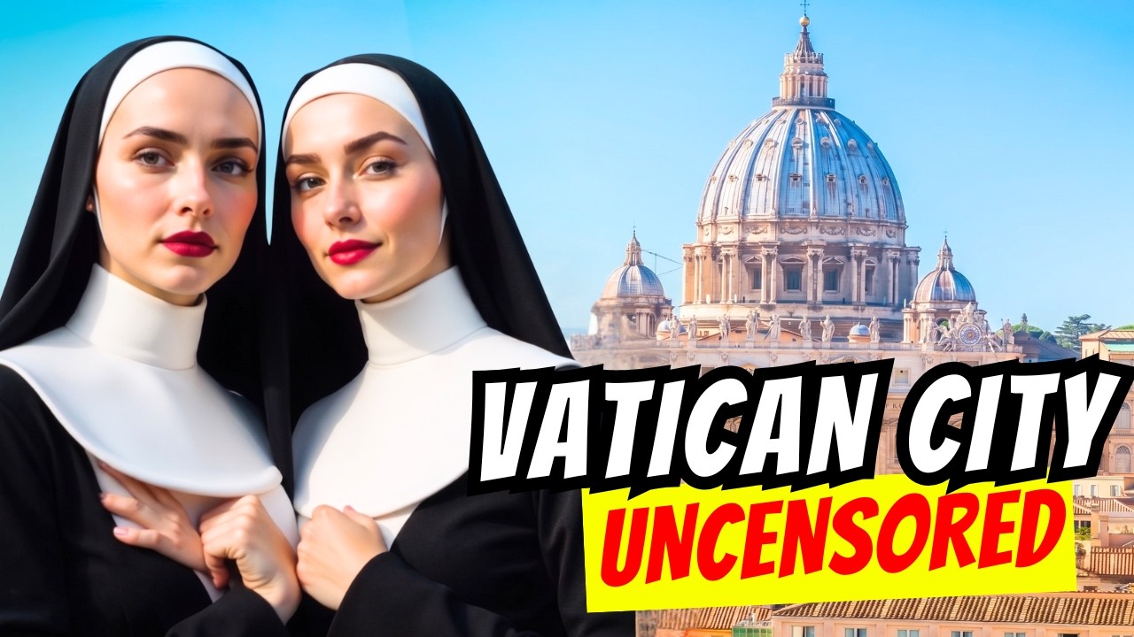 This Is Life in VATICAN CITY, The POPE'S HOUSE And World's Smallest Country Where WOMEN Are LEFT OUT
