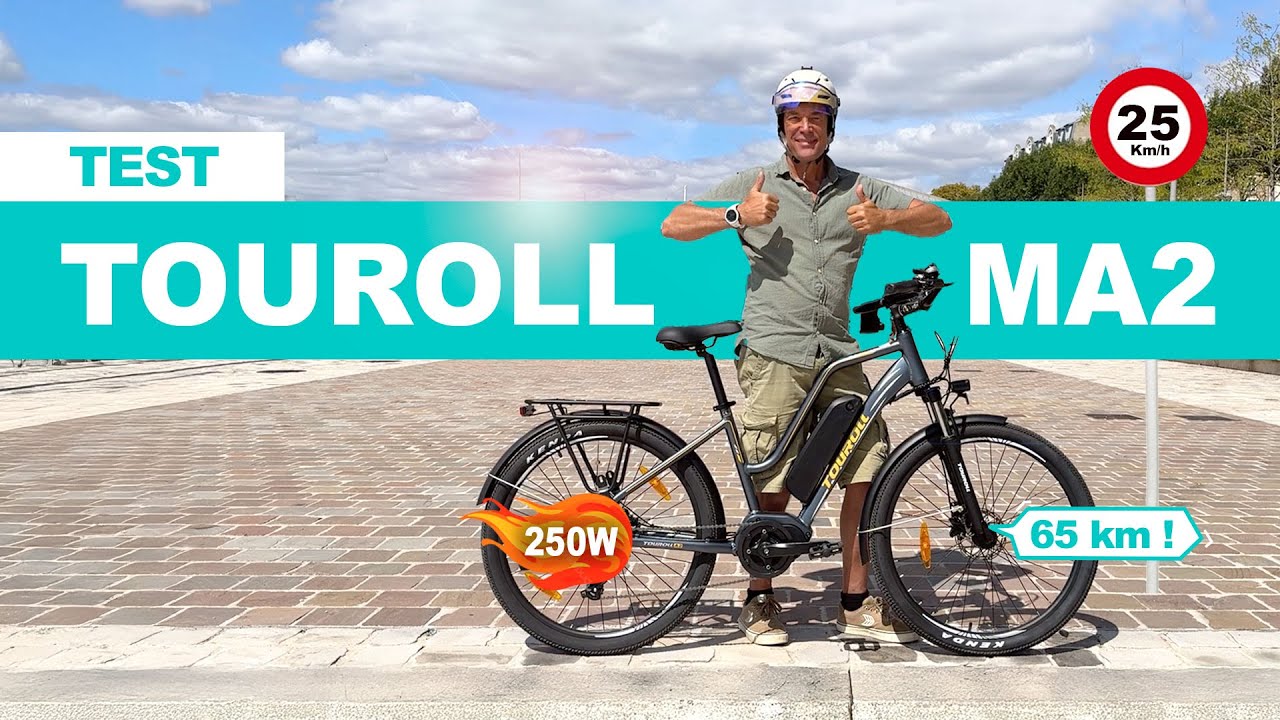 Ce vélo électrique coûte moins de 900€ ! Touroll MA2