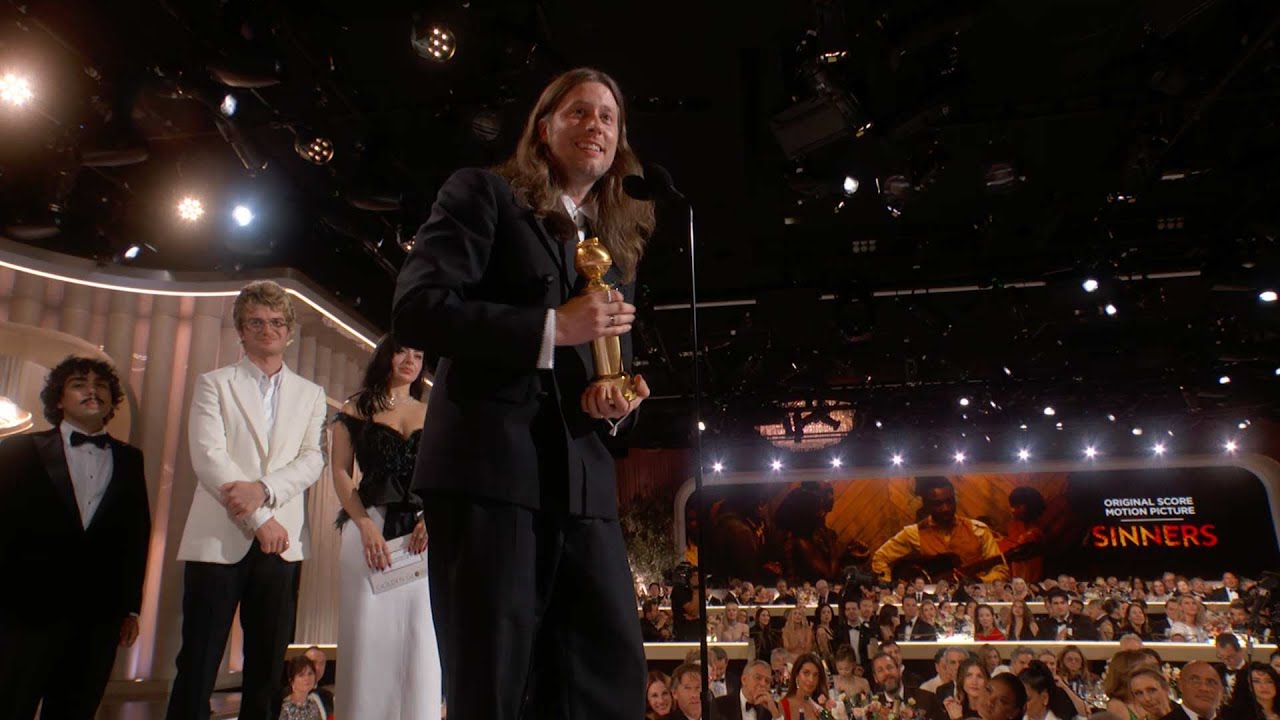 Ludwig Göransson Wins Best Score Motion Picture | 83rd Annual Golden Globes