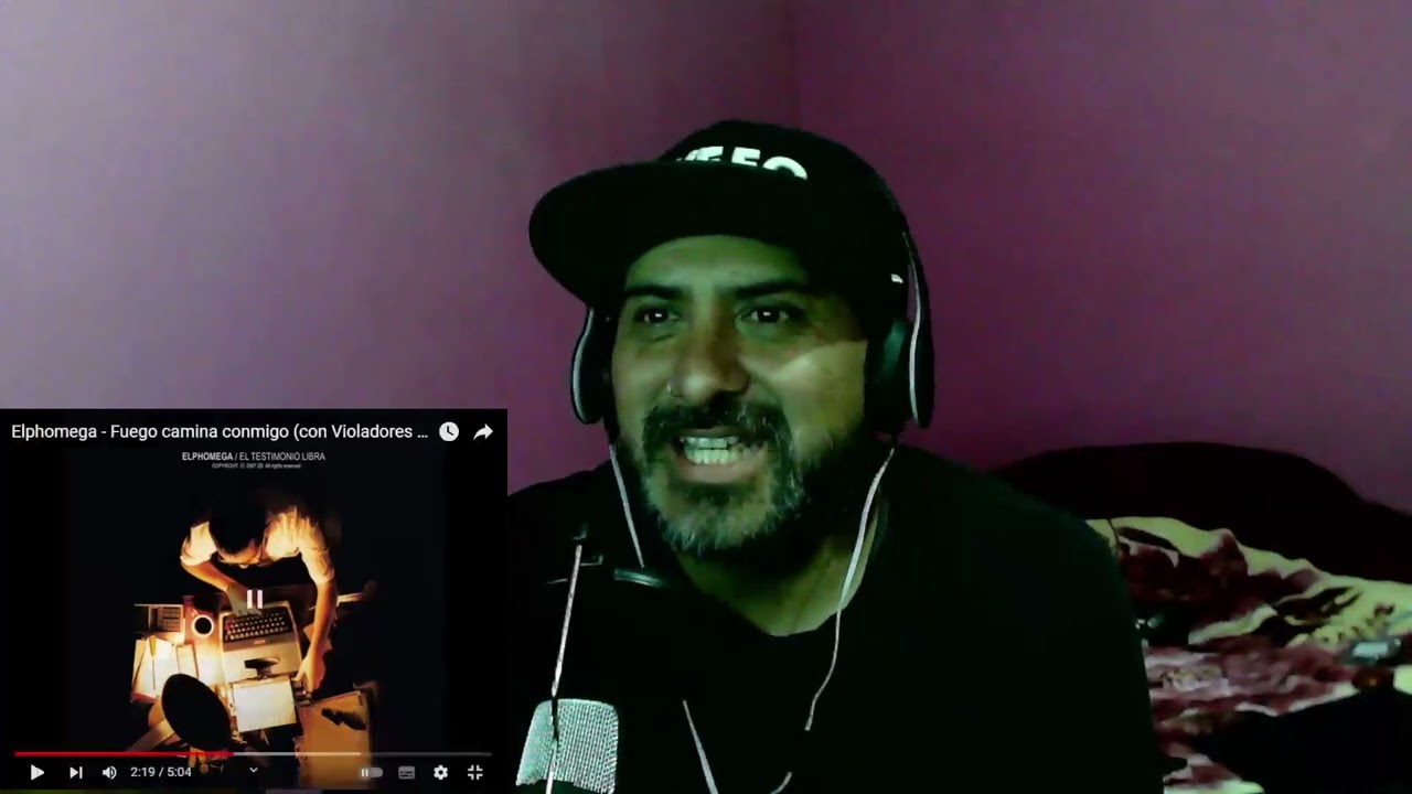 FUEGO CAMINA CONMIGO- ELPHOMEGA FT DOBLE - REACCION