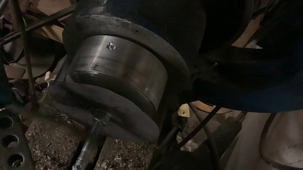 Spinning a Brass Garland for a Trumpet bell