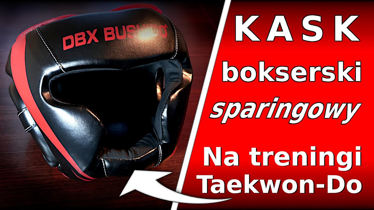 Kask sparingowy BOKSERSKI na Taekwondo - DBX BUSHIDO - Ochrona głowy  -TKD 10