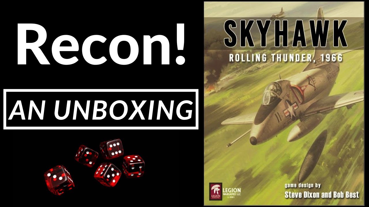 Recon! Skyhawk: Rolling Thunder, 1966 (Narrative-driven solitaire)