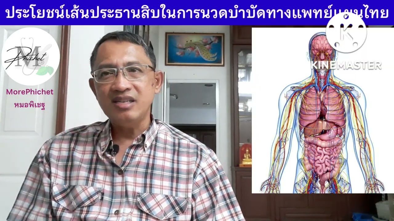 MP206: ประโยชน์เส้นประธานสิบในการนวดบำบัดทางการแพทย์แผนไทย