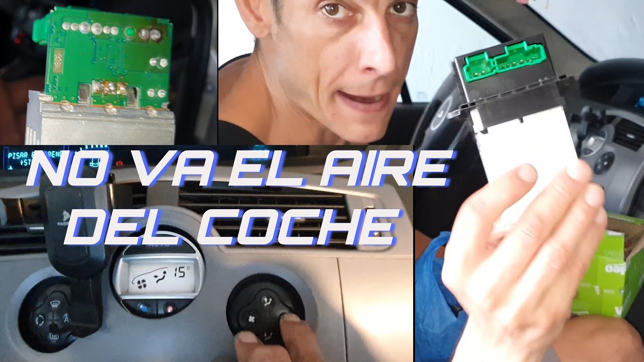 Cambiando Resistencia Ventilador Aire acondicionado - Renault Grand Scenic 2 - Citroën - Peugeot