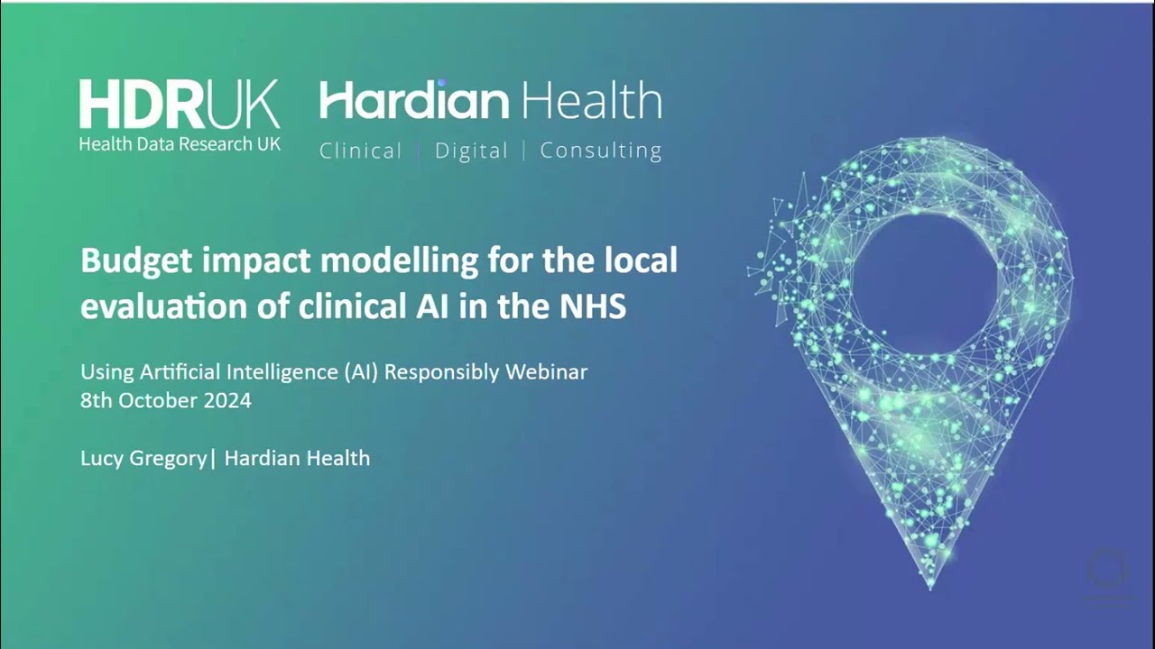 Budget impact modelling for locally tailored economic evaluation of clinical AI
