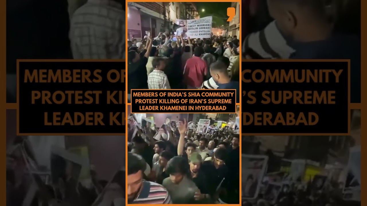 Shia Community Protests in Hyderabad After Khamenei Killing | Iran-Israel War | News9