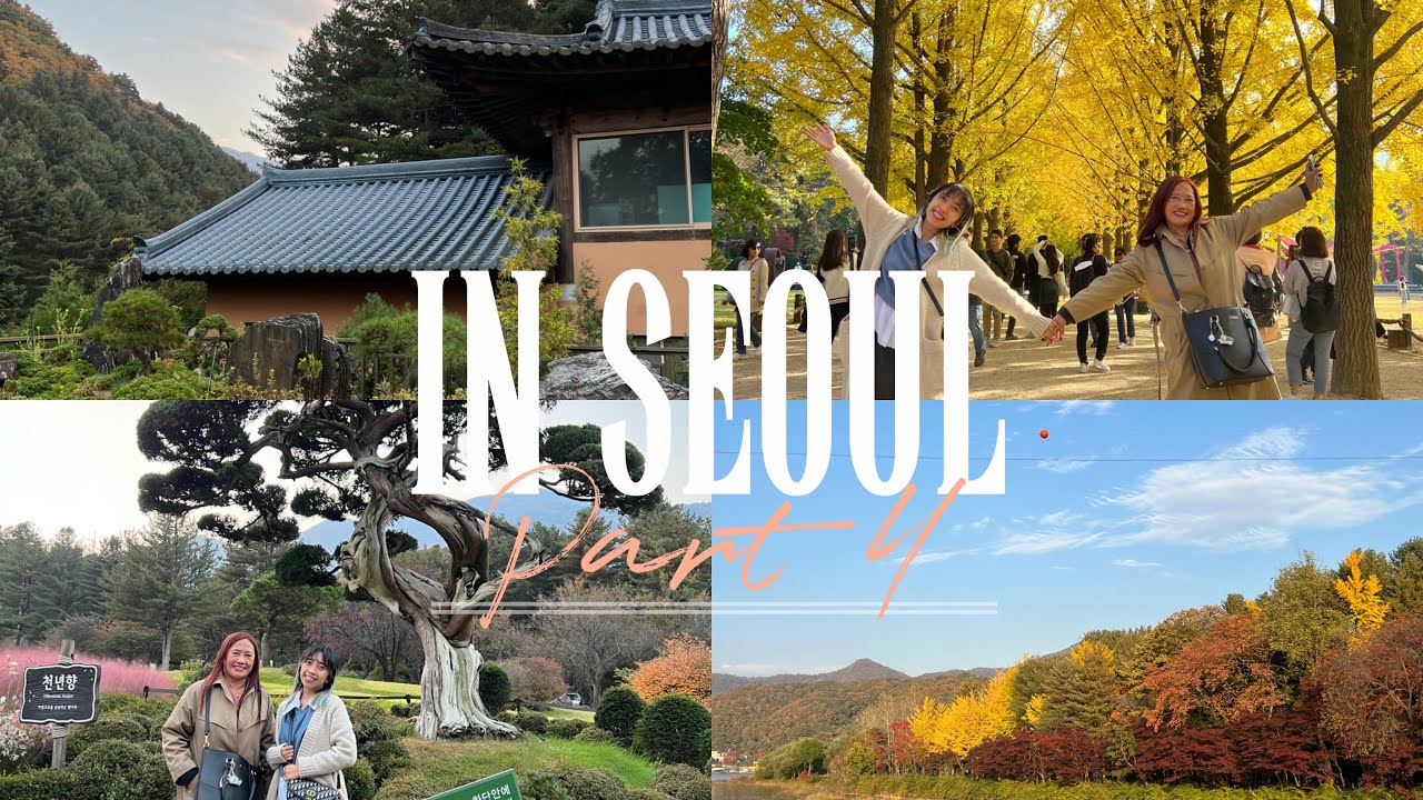 In Seoul 2022 part 4 - Seorak Mountain, Nami Island, and Garden of Morning Calm | Joy Toledo vlogs